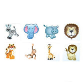 Zoo Animal Tattoos Kids Toys In Bulk - Assorted